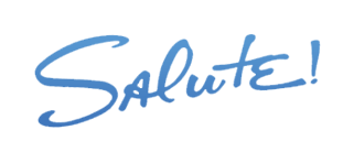 Logo of salute on the beach